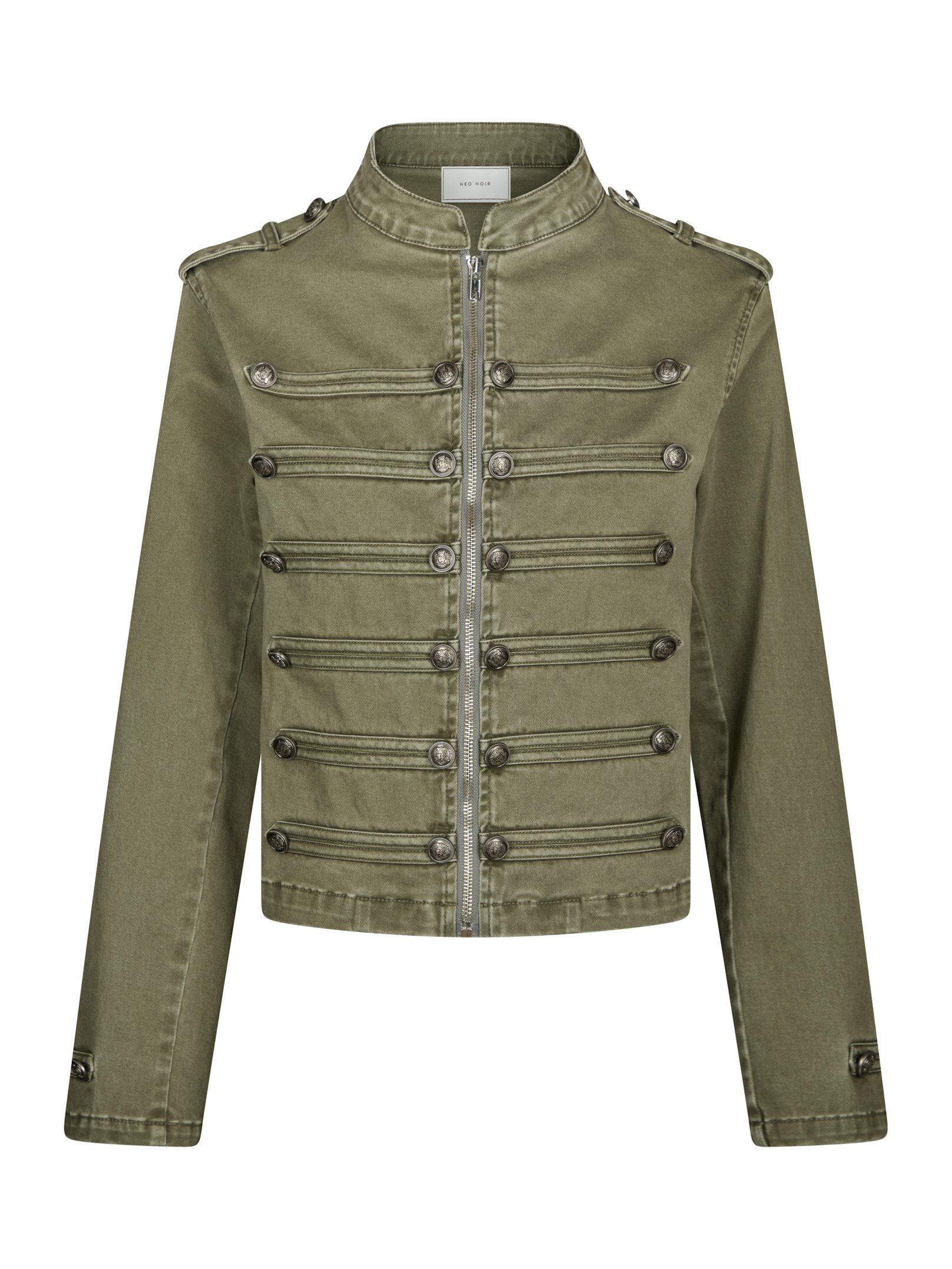 Neo Noir - Sivena Denim Jacket Army - 6