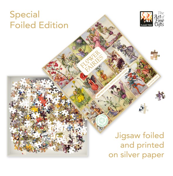 Flower Fairies : Special Foiled Edition - Pussel 1000 bitar  - 3