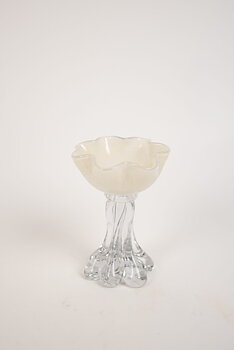 Verna ljuslykta offwhite 17 cm