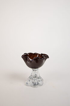 Verna ljuslykta brun 13 cm