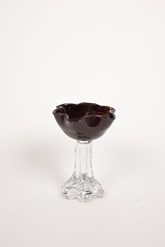 Verna ljuslykta brun 17 cm