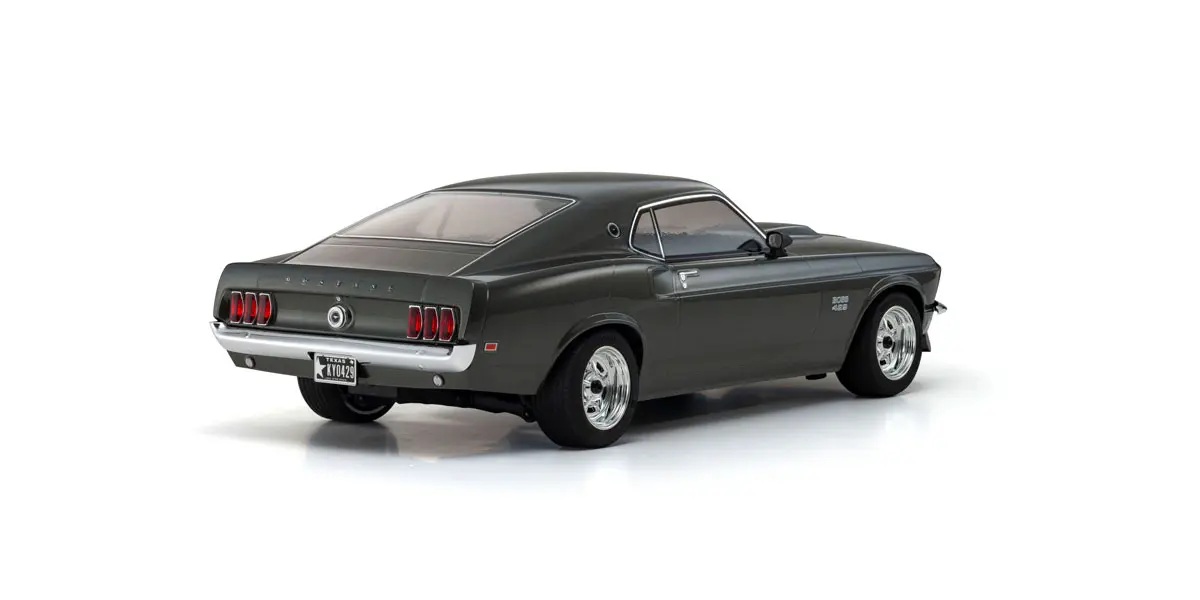 Kyosho 34437T1-FS Fazer FZ02 (L) Ford Mustang Boss 429 Black 1969 1:10 Full Set - 3