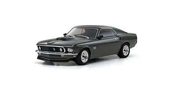 Kyosho 34437T1-FS Fazer FZ02 (L) Ford Mustang Boss 429 Black 1969 1:10 Full Set