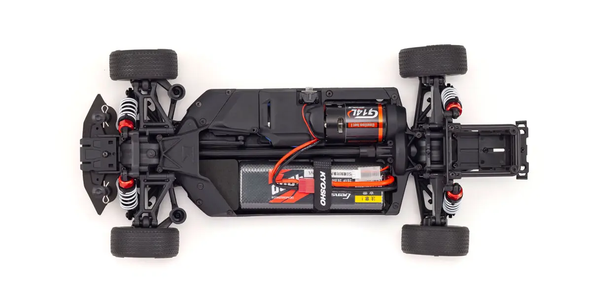 Kyosho 34437T1-FS Fazer FZ02 (L) Ford Mustang Boss 429 Black 1969 1:10 Full Set - 6