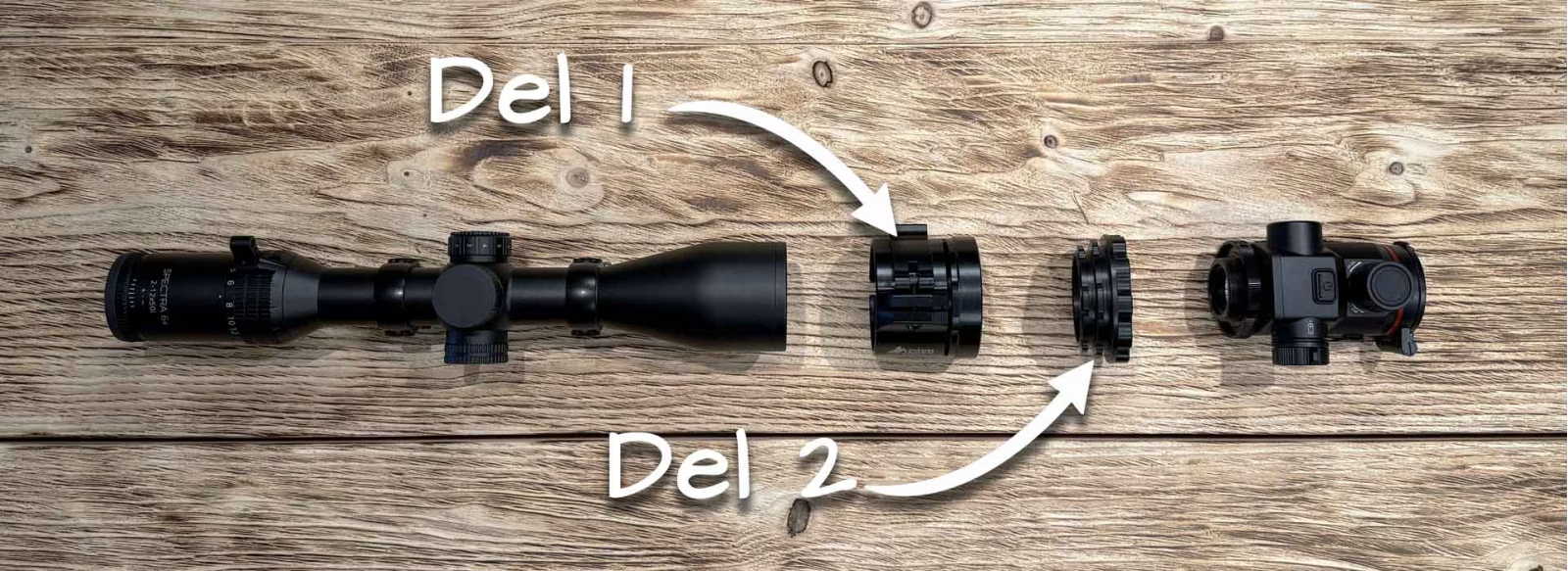 Flex QD Adapterring 30-65mm Präzise Jagen - 4