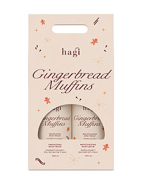 Hagi Giftset Gingerbread Muffins Body Care - Duschgel & Body Balm 300ml