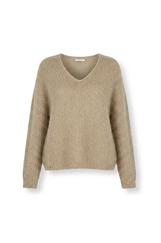 OM-HU - Mona Mohair Pullover Beige