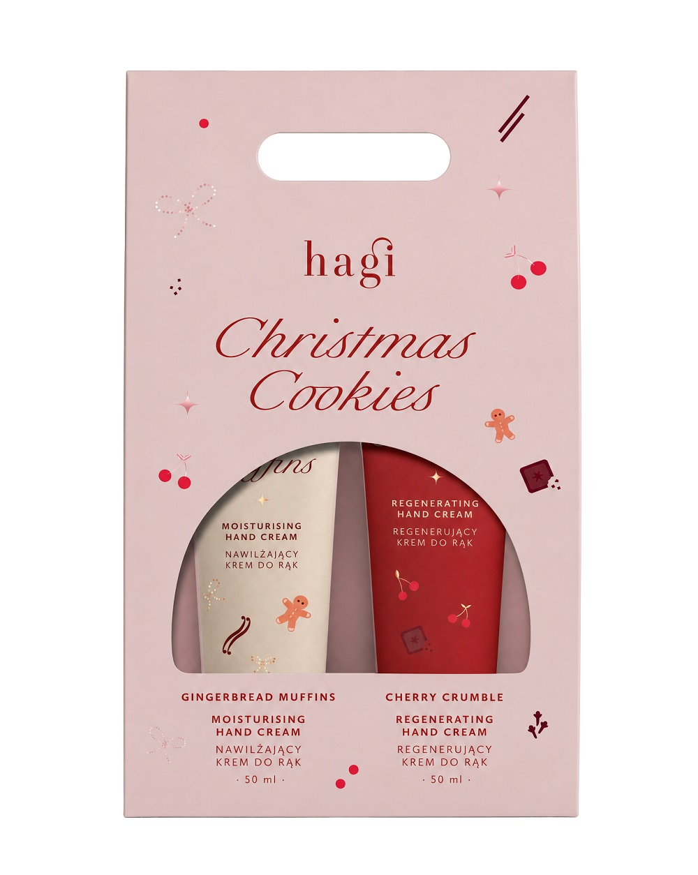 Hagi Giftset Christmas Cookies Hand Cream Set 2 x 50ml