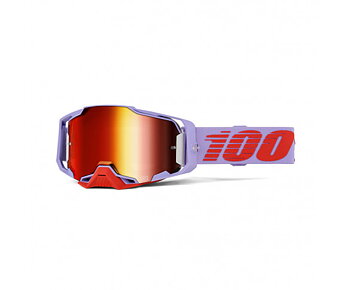 100%, ARMEGA Glasögon Fausto - Red Mirror Lens, VUXEN