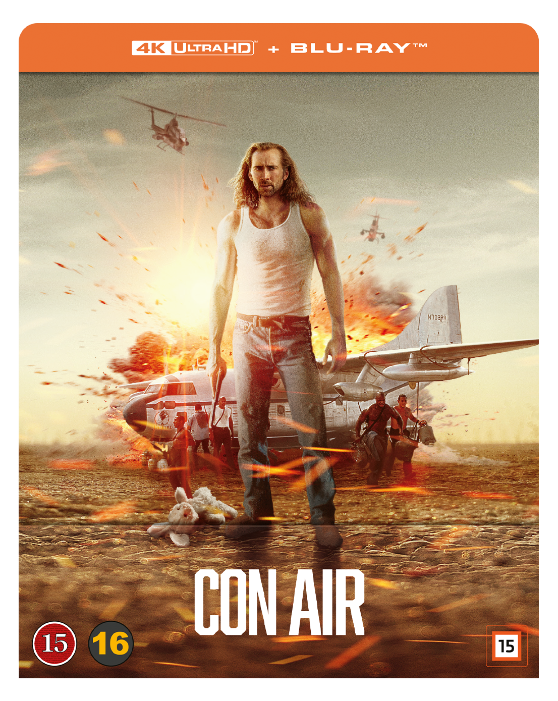 Con Air (Limited Edition Steelbook) (4K Ultra HD + Blu-ray)