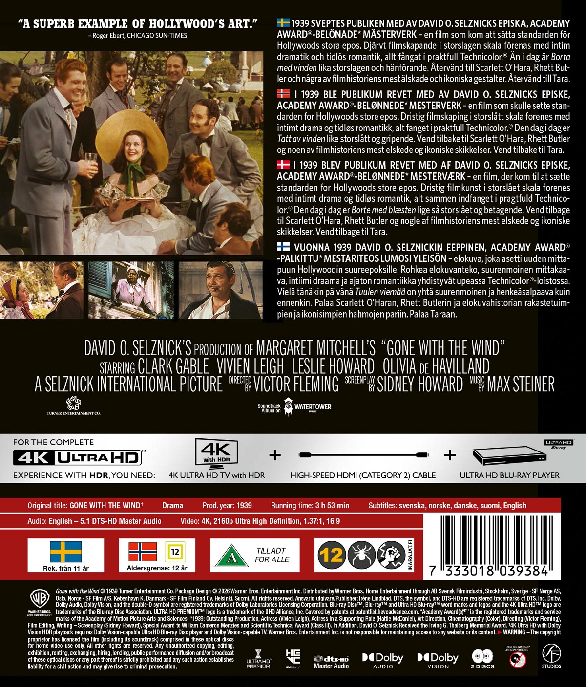 Gone With The Wind (4K Ultra HD) - 2
