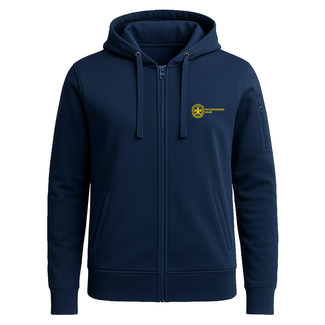 Basic Active Hoody Full Zip Herr