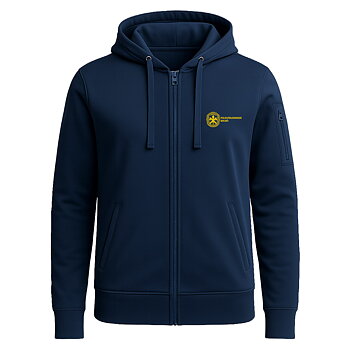 Basic Active Hoody Full Zip Herr
