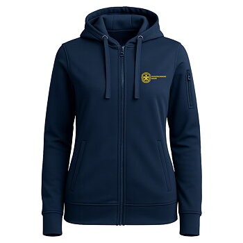 Basic Active Hoody Full Zip Dam