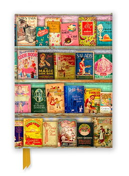 Aimee Stewart: Vintage Cook Book Library (Foiled Journal) Linjerad