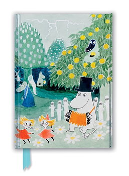 Moomin: Cover of Finn Family Moomintroll (Foiled Journal) Linjerad