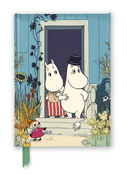 Moomins on the Riviera (Foiled Journal) Linjerad