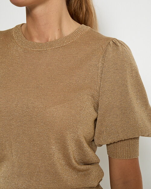 Topp Liva kamel glittrig - 3