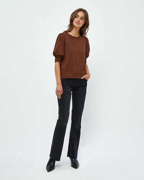 Topp Liva brun glittrig - 4
