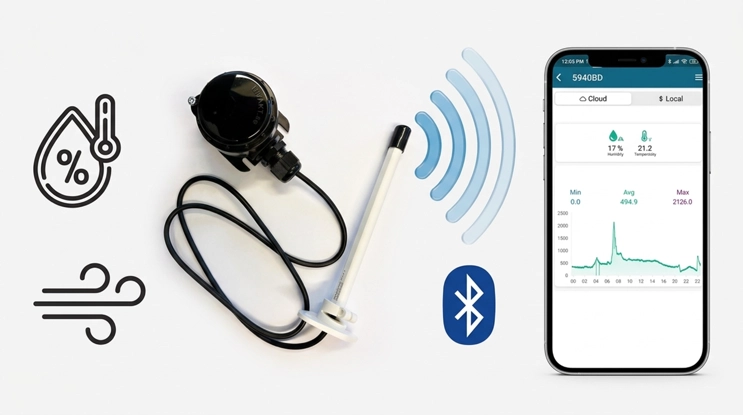 Sensor för luftflödeshastighet - 4