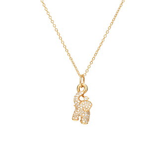 Elefant Charm Mini 0,56ct