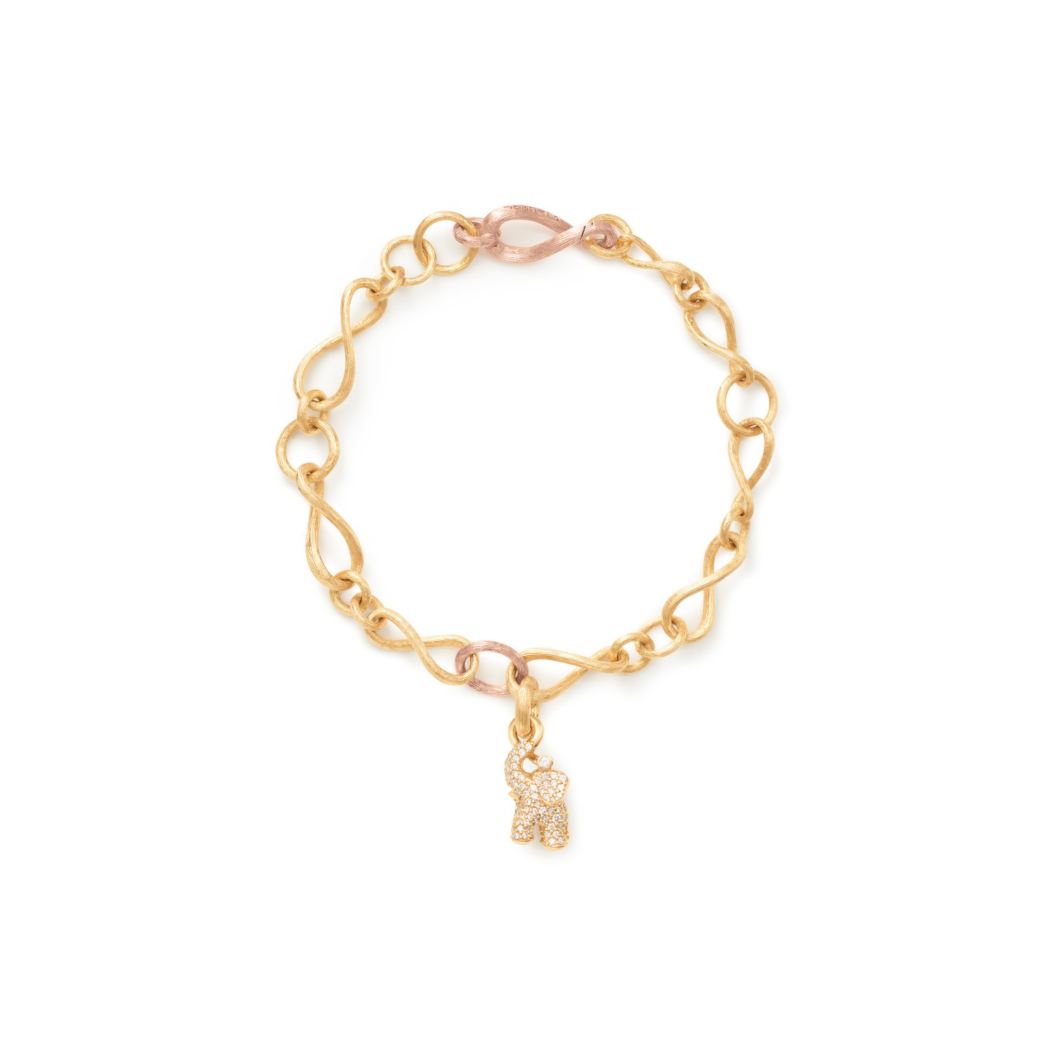 Elefant Charm Small 0,56ct - 3