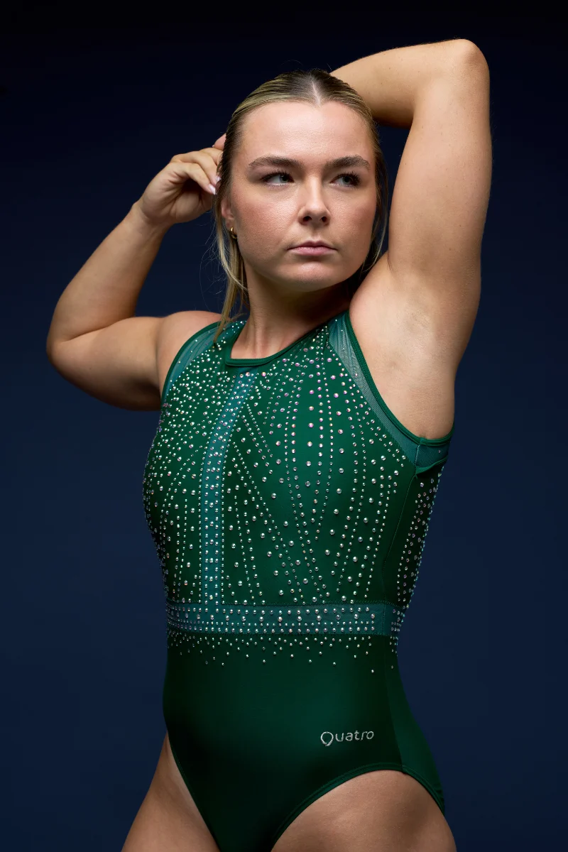 Gymnastikdräkt Emerald från Quatro - 4