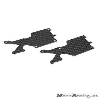 SWORKZ - Pro-Composite Carbon Arched Bridge System Rear Lower Arm Cover 1.5mm, 2pcs, S35-5/5E