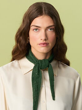 Sandnes Miu Pointelle Scarf 2607_01 (25 m st 3)