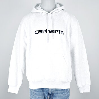 Carhartt WIP - Hooded Carhartt Sweatshirt Ash Heather / Graphite