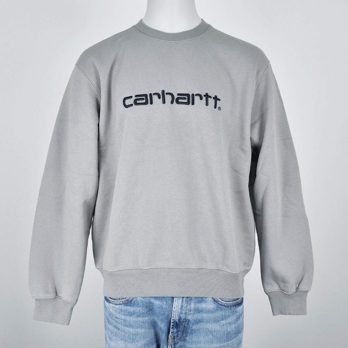 Carhartt WIP - Carhartt Sweatshirt Shady Grey/Dark Navy