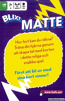 Spel Blixt Matte
