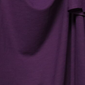 Single jersey ull viskos purpur
