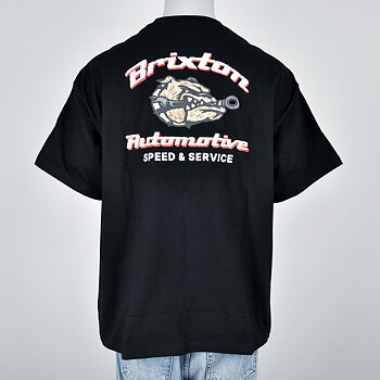 Brixton - Brewster Oversized T-Shirt Black