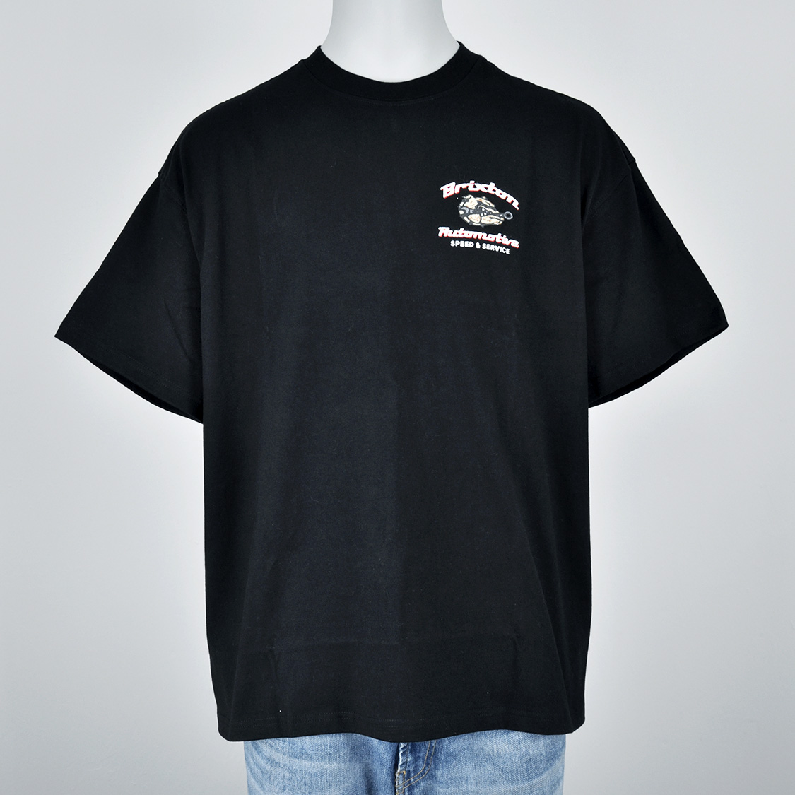 Brixton - Brewster Oversized T-Shirt Black - 2
