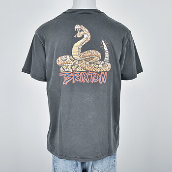 Brixton - Rockton T-Shirt Black Worn Wash