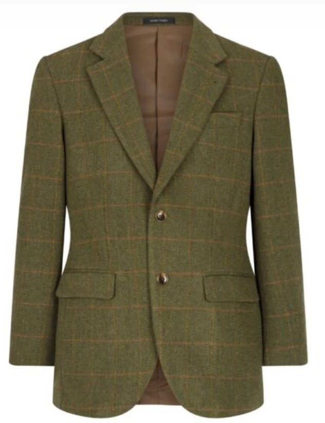 55% RABATT - FELLEVERANS - Ett ex Medium  Storlek 52 (UK42) Derby Tweed Blazer