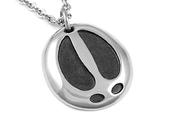 Hjortspår Halsband, Hjort Smycke i Tenn