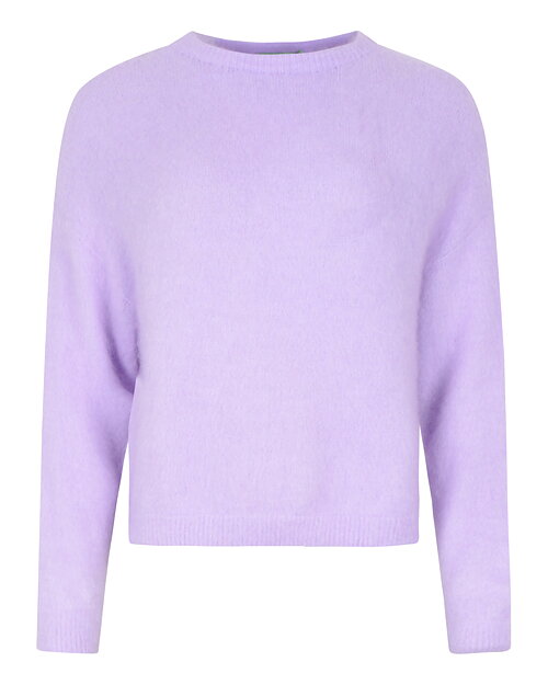 Jumper Svea mohair & merinoull ljuslila