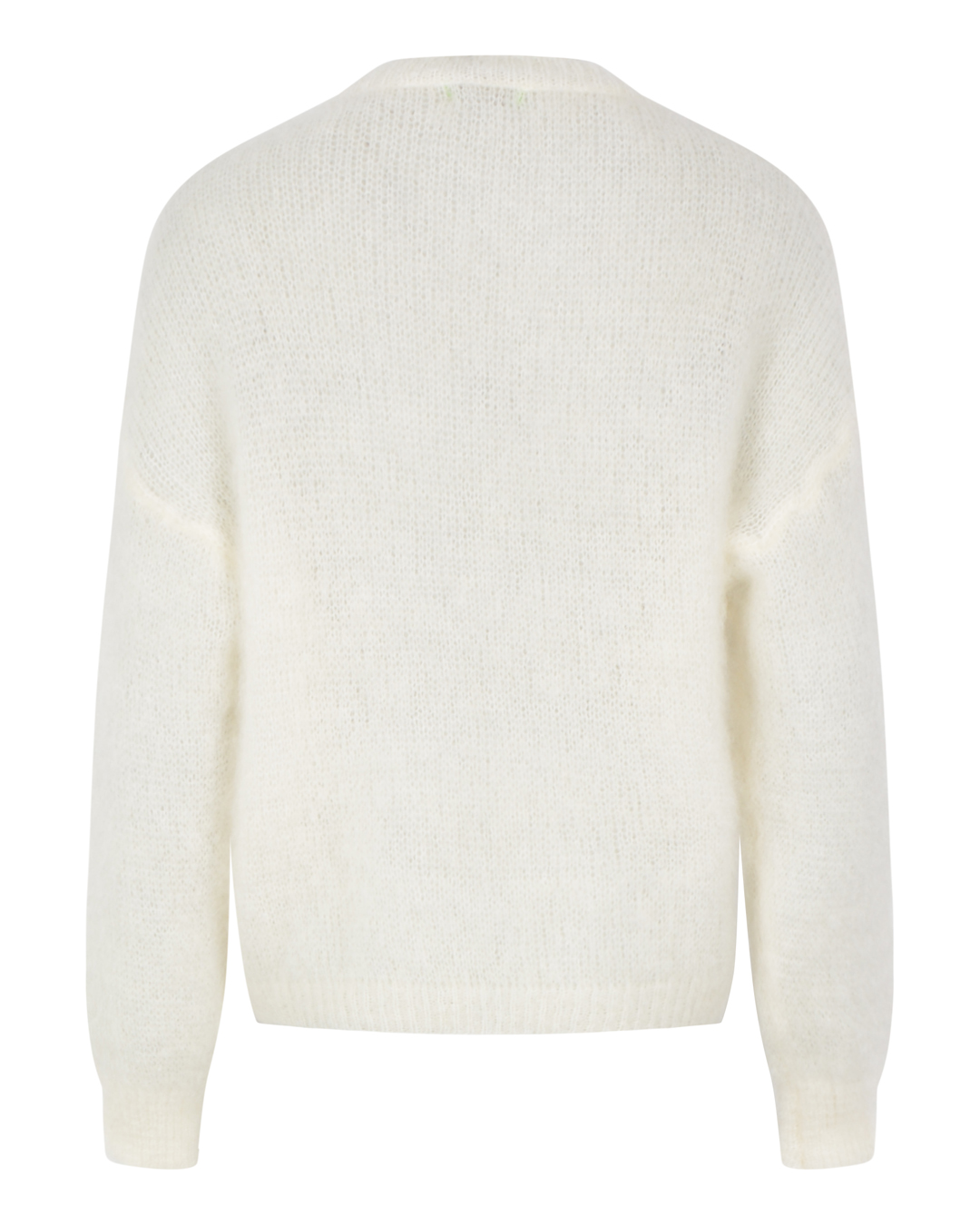 Mohairjumper Alfrida chic rundringad offwhite - 3