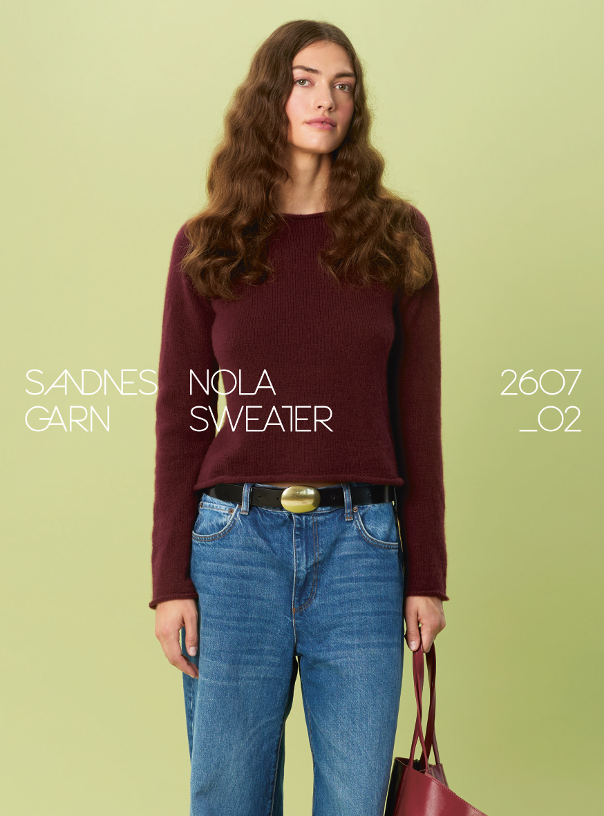 Sandnes Nola Sweater 2607_02 (25 m st 3)