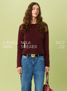 Sandnes Nola Sweater 2607_02 (25 m st 3)