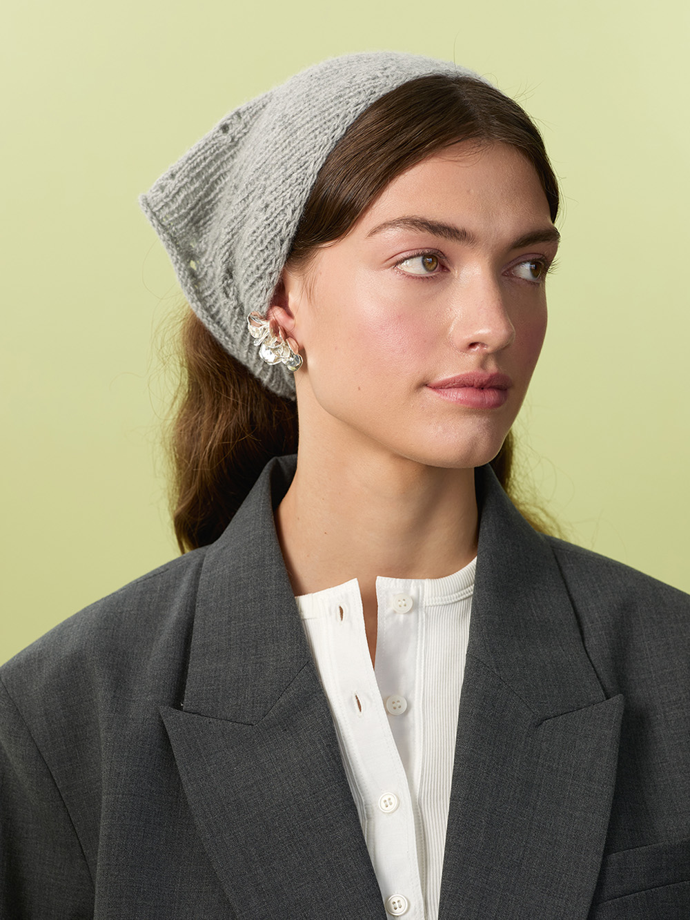 Sandnes Miu Pointelle Shawl 2607_03 (21 m struktur st 3,5) - 15