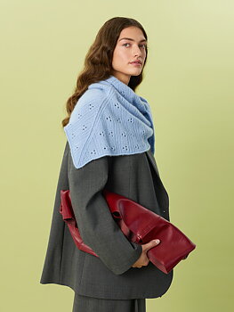 Sandnes Miu Pointelle Shawl 2607_03 (21 m struktur st 3,5)