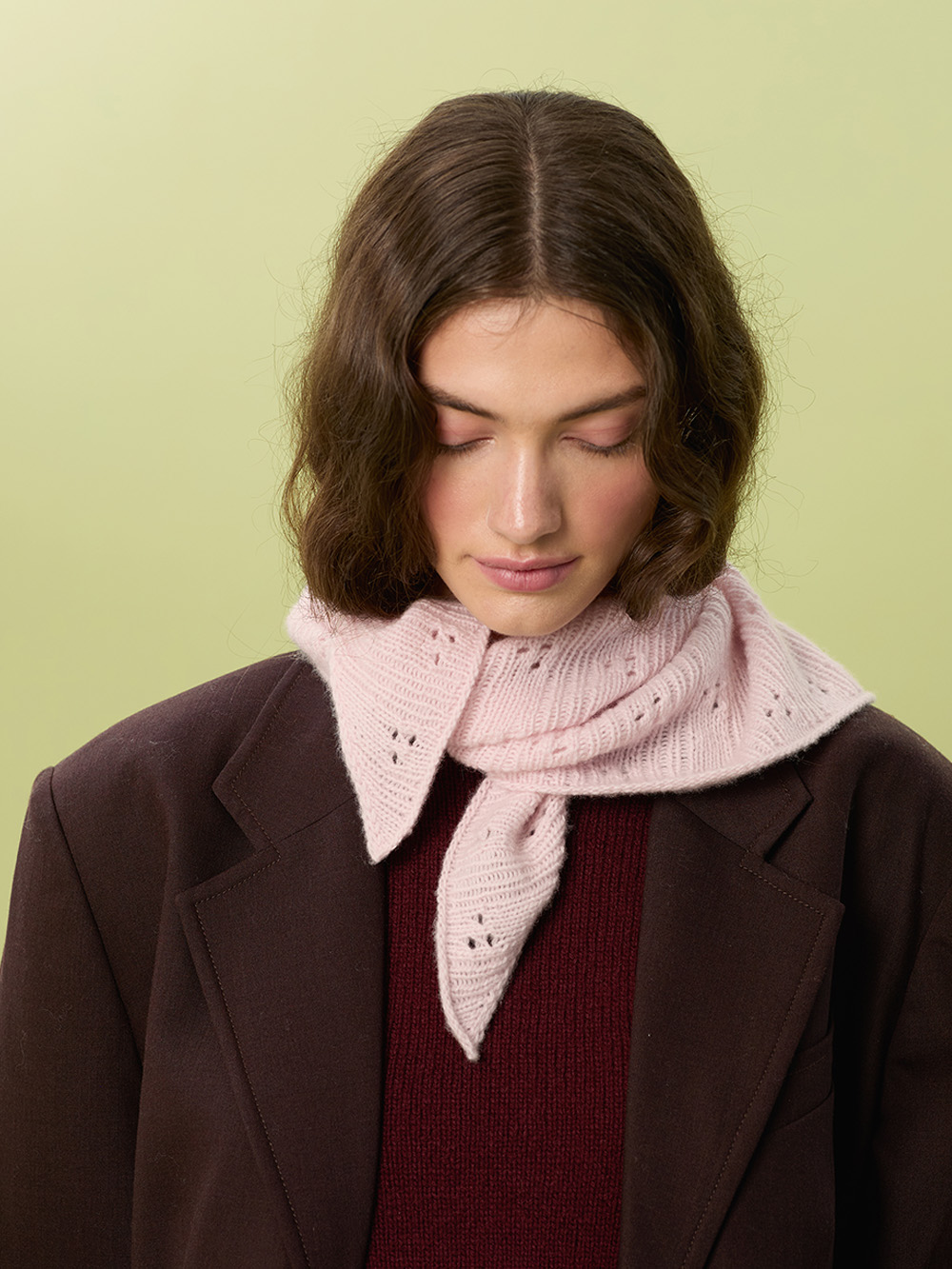 Sandnes Miu Pointelle Shawl 2607_03 (21 m struktur st 3,5) - 7