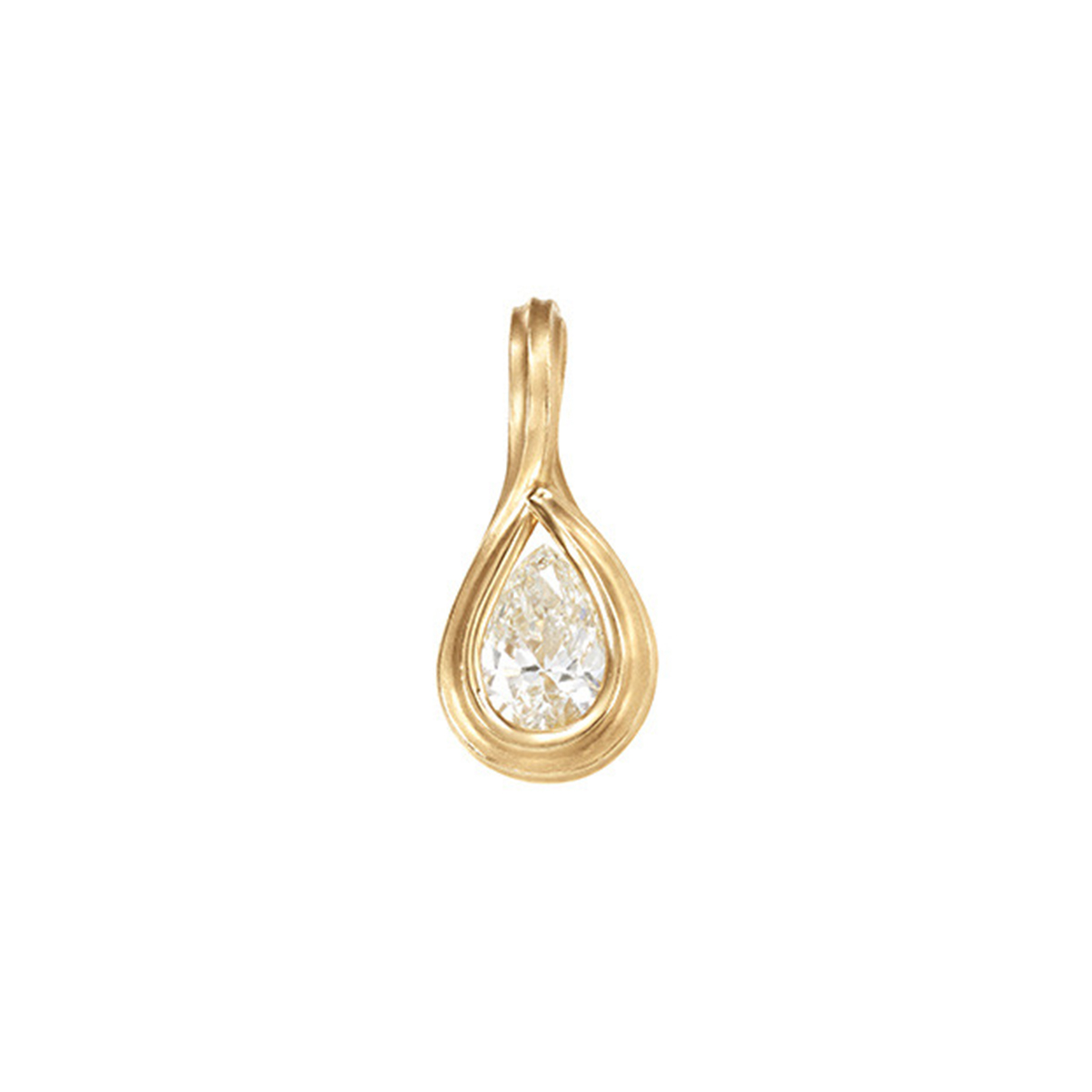 Ocean drops Solitär Hänge 0,30ct