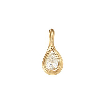 Ocean drops Solitär Hänge 0,30ct