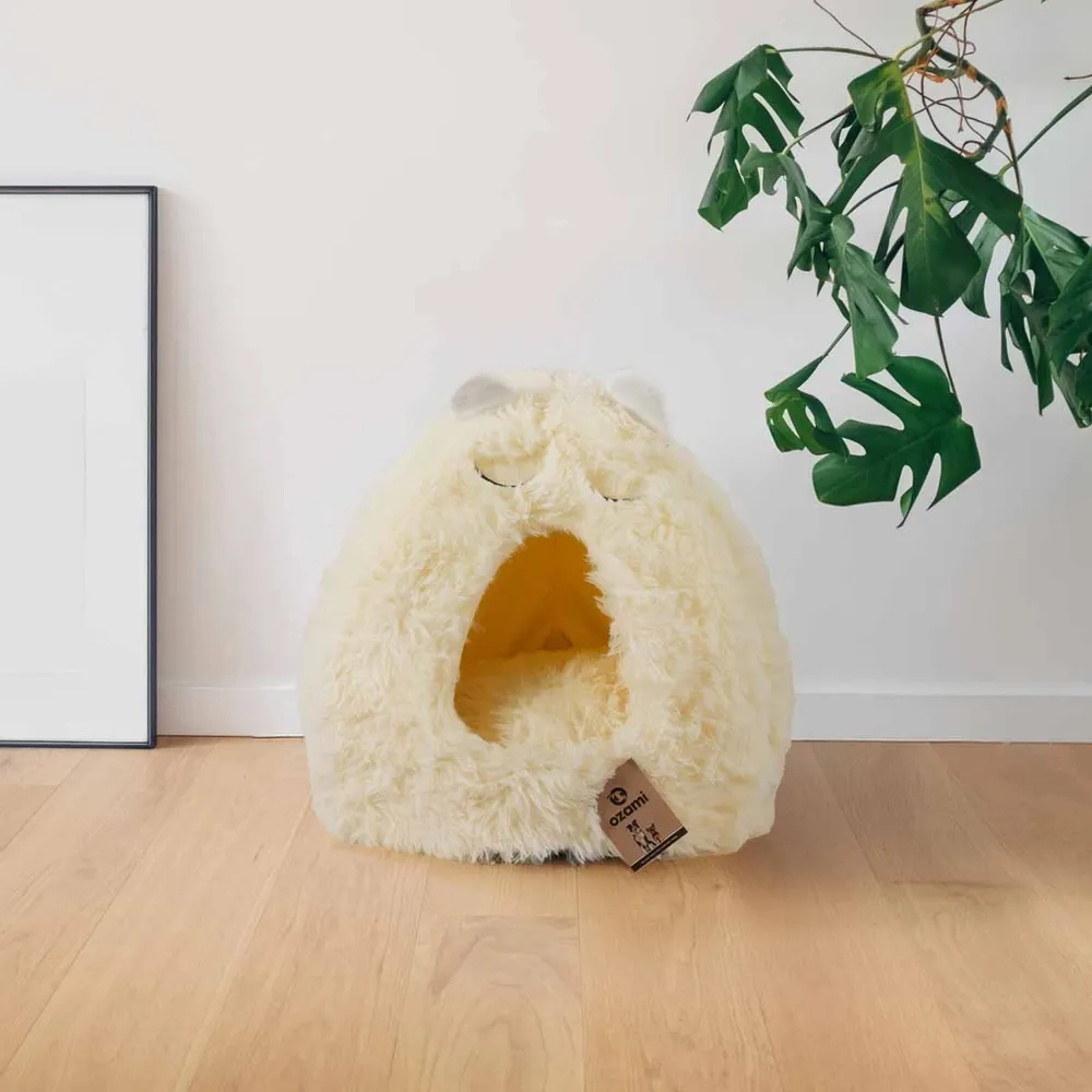 Cat Igloo My White 46x46x48cm, Ozami - 2