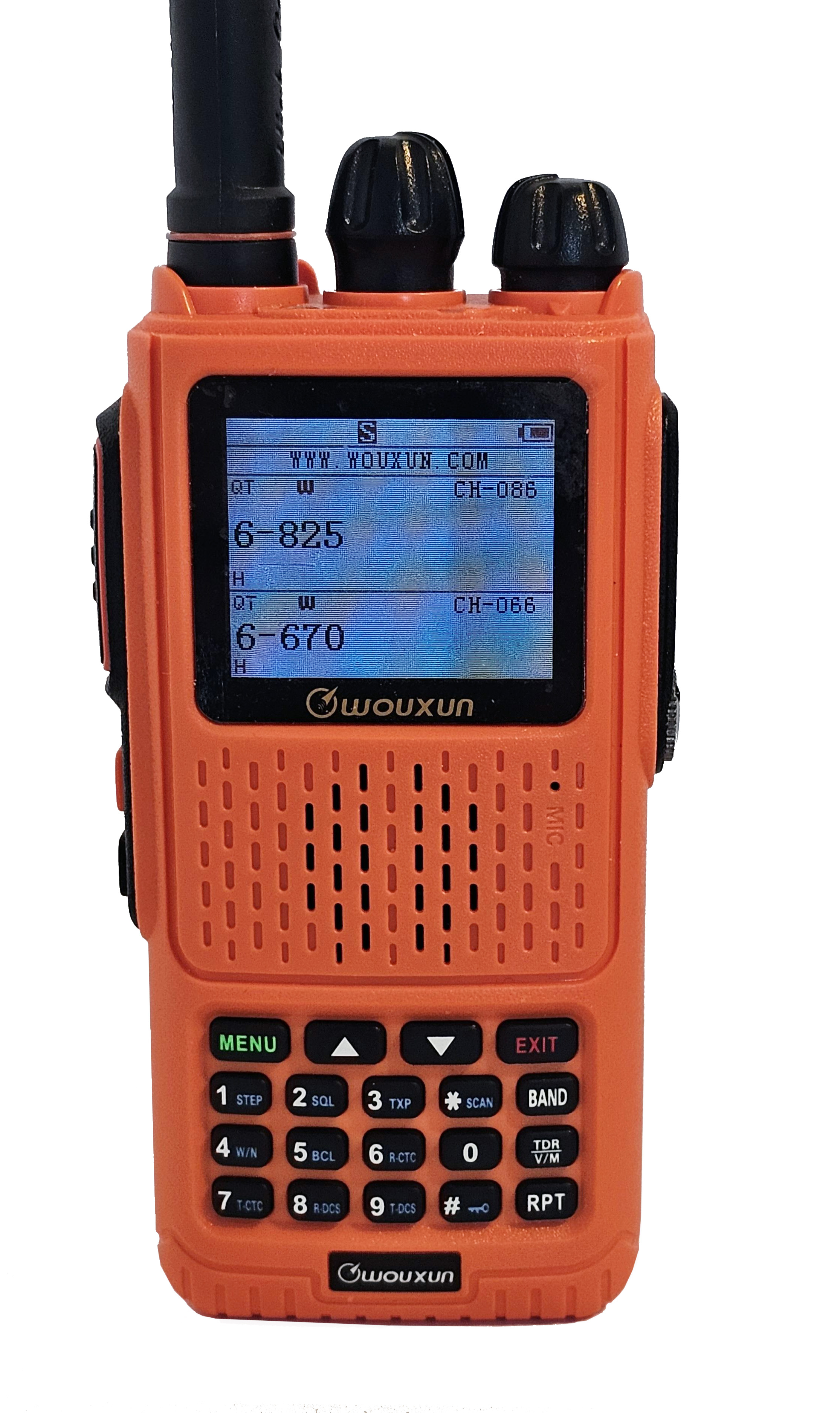 Wouxun dubbelbandare VHF/UHF med Blåtand