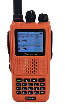 Wouxun dubbelbandare VHF/UHF med Blåtand